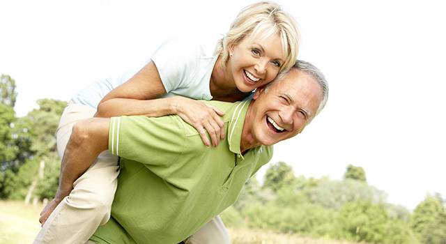 Happy Middle Aged Couple